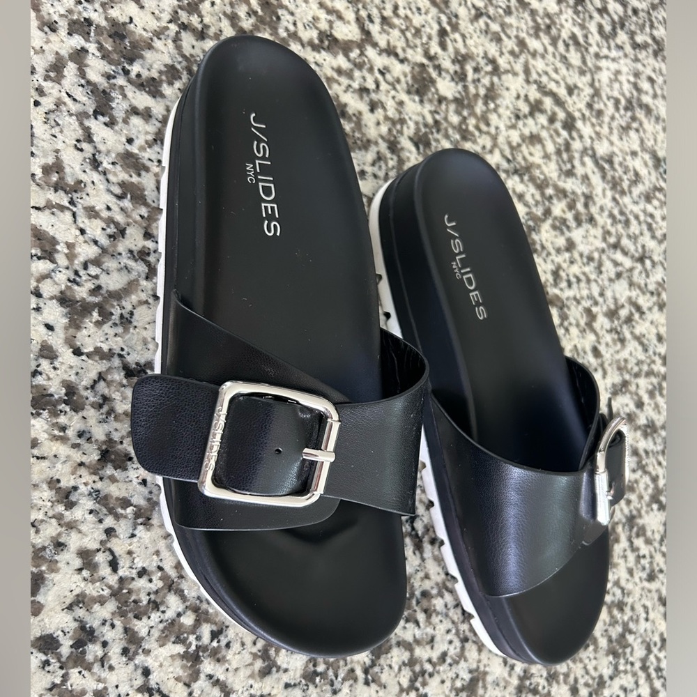 J/Slides Size 7.5 Worn Once Great Condition - image 4